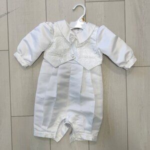 Boys Christening/Baptism Outfit (White)